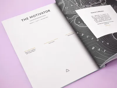 The Motivator interior spread 1